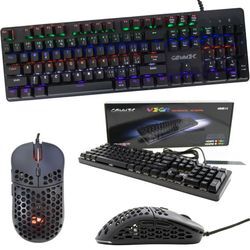 Cortek Tastatur QWERTY Italienisch mit Hintergrundbeleuchtung Honeycomb 3325 Kit Mouse and Keyboard