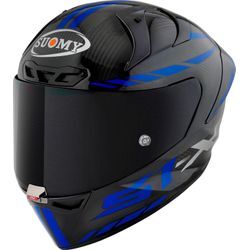 Suomy S1-XR GP Carbon Hypersonic, Integralhelm Schwarz/Blau S male