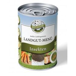 Bellfor Hundefutter Nass mit Insekten Landgut-Menü - 400g