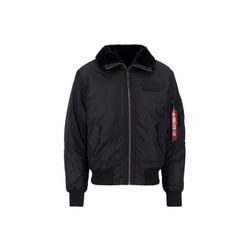 Bomberjacke ALPHA INDUSTRIES "Alpha Industries Men - Bomber Jackets B15-3 TT" Gr. L, schwarz Herren Jacken