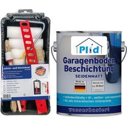 Premium Garagenbodenbeschichtung Bodenbeschichtung Bodenfarbe Set Anthrazitgrau