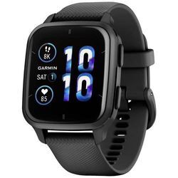 Garmin VENU® SQ 2 Music Smartwatch Schwarz, Schiefer-Grau