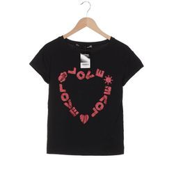 Love Moschino Damen T-Shirt, schwarz, Gr. 36