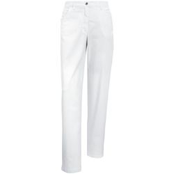 Jeans Modell Babsie Straight Leg KjBrand weiss