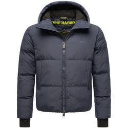 Steppjacke STONE HARBOUR "Tayroos XX" Gr. L (52), blau (navy) Herren Jacken Gesteppte Winterjacke mit Kapuze