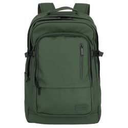 Freizeitrucksack TRAVELITE "BASICS Rucksack Plane" Gr. B/H/T: 33 cm x 48 cm x 20 cm, grün (oliv) Rucksäcke Schulrucksack Arbeitsrucksack Reiserucksack mit 15,6 Zoll Laptopfach