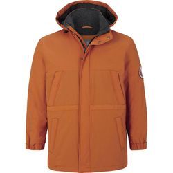 Funktionsjacke JAN VANDERSTORM "Funktionsjacke VICO" Gr. 54, orange, Herren, Obermaterial: 100% Polyamid PA., Jacken