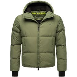 Steppjacke STONE HARBOUR "Tayroos XX" Gr. L (52), grün (olivgrün) Herren Jacken Gesteppte Winterjacke mit Kapuze