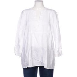 Oui Damen Bluse, weiß, Gr. 40