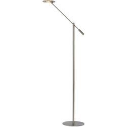 Lucide - anselmo - Stehlampe Mit Leselampe - ø 25 cm - led Dim. - 1x9W 3000K - Chrom Matt