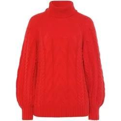 Rollkragen-Pullover Marcel Ostertag rot, 38