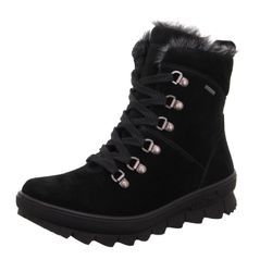 Winterboots LEGERO "NOVARA" Gr. 36, schwarz Damen Schuhe Hiking Boots, Winterstiefel, Schnürstiefel mit GORE-TEX