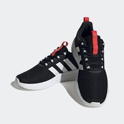 Sneaker ADIDAS SPORTSWEAR "RACER TR23" Gr. 41, schwarz-weiß (core schwarz, cloud weiß, grau four), Textil, Synthetik, Schuhe, Design auf den Spuren des adidas NMD