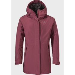 Parka SCHÖFFEL "Hiking Parka Style Froda WMS" Gr. 36, pink (3825, pink), Damen, Oberstoff : 100% Polyester (Membran: Polyester) Futter : 100% Polyester, Jacken