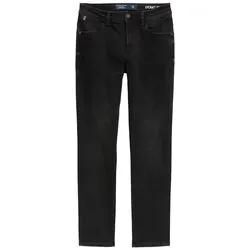 TOM TAILOR Herren Regular Slim Josh Jeans mit LYCRA ®, schwarz, Uni, Gr. 32/36