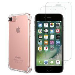 Hülle iPhone 6 PLUS / iPhone 6S PLUS und 2 schutzfolien - TPU - Transparent