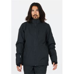 Skijacke WHISTLER "Drizzle", Herren, Gr. 4XL, schwarz, 100% Polyester, unifarben, sportlich, Rundhals, Langarm, Jacken, mit wasserabweisender Membran