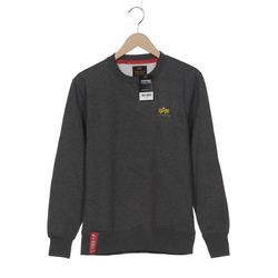 Alpha industries Herren Sweatshirt, grau, Gr. 46