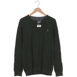 Gant Herren Pullover, grün, Gr. 56