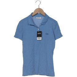 Lacoste Damen Poloshirt, blau, Gr. 34