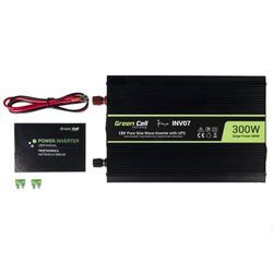 Green Cell – Spannungswandler, Wechselrichter, USV-Modus, 12 V bis 230 V, reine Sinuswelle 300 W/600 W für Zentralheizungspumpen