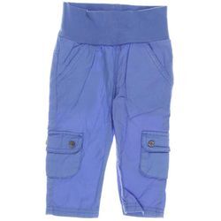 Steiff Herren Stoffhose, blau, Gr. 74