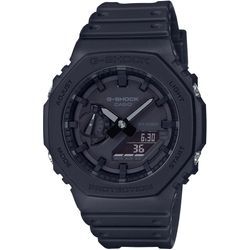 Chronograph CASIO G-SHOCK Armbanduhren schwarz Herren Quarzuhr, Armbanduhr, Herrenuhr, digital,Resinband,20 bar Wasserdichte