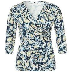 Shirt 3/4-Arm Anna Aura blau, 56