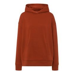 Les Lunes Sweatshirt Damen Baumwolle, cognac