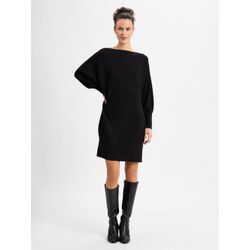 zero Kleid Damen Viskose, schwarz