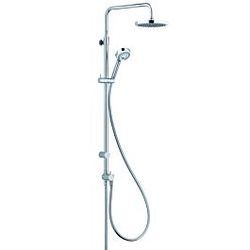 Kludi Logo Dual-Shower-System 6809105-00 chrom, mit Kopf- und Handbrause