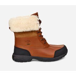 UGG® Butte für Herren | Winter-Boots auf in Brown, Größe 40, Veloursleder