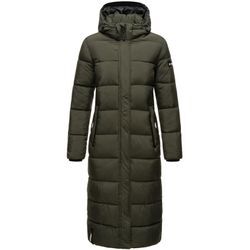 NAVAHOO Damen Steppmantel zeitloser Winterparka mit abnehmbarer Kapuze Isalie