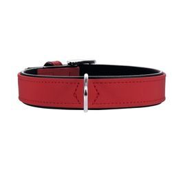 Halsband Softie 60 nickel rot/schwarz