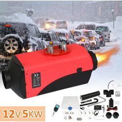 5KW 12V Diesel Standheizung Auto Heizung Luftheizung Air Heater lcd pkw lkw für Wohnmobile Trucks BooteSilencer Trailer - Swanew