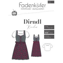 Fadenkäfer Schnitt "Dirndl" für Kinder