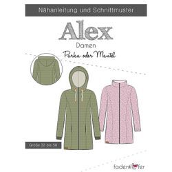 Fadenkäfer Schnitt "Parka Alex" für Damen