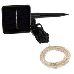 Solar LED Lichterkette, 50 LEDs