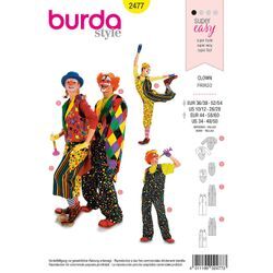 burda Schnitt 2477 "Clown" für SIE und IHN