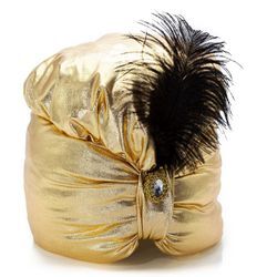 Turban, gold