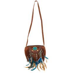 Tasche "Indianer", braun/blau