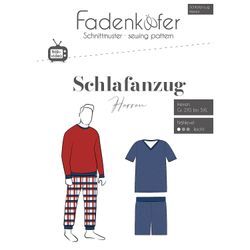 Fadenkäfer Schnitt "Schlafanzug" für Herren