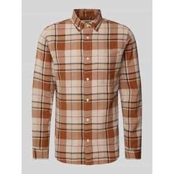 Regular Fit Freizeithemd mit Button-Down-Kragen Modell 'BLUBROOK'
