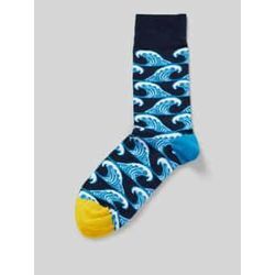 Socken mit Motiv-Stitching Modell 'Catch A Brave Wave'