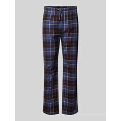 Regular Fit Pyjama-Hose aus reiner Baumwolle