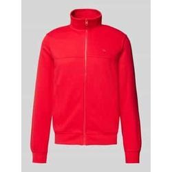 Regular Fit Sweatjacke mit Baumwoll-Anteil