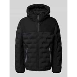 Hybrid Jacke mit abnehmbarer Kapuze