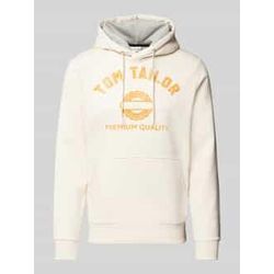 Regular Fit Hoodie aus Baumwoll-Mix mit Logo Print