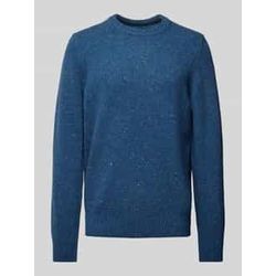 Regular Fit Pullover aus Tweedgarn