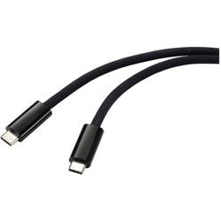 Renkforce - Apple iPad/iPhone/iPod Anschlusskabel [1x USB4® - 1x USB4®] 2.00 m Schwarz